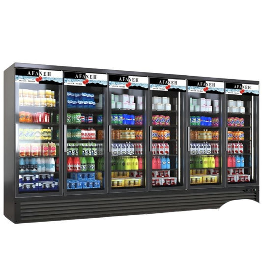 NEVERA COMERCIAL - 6 PUERTAS